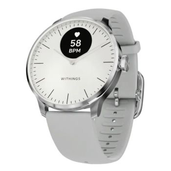 WITHINGS 智能腕錶(白色) SCANWATCHLIGHT/37MM/WHITE