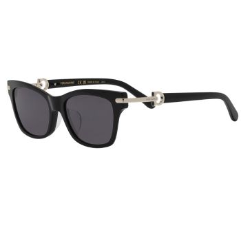 FERRAGAMO SF2019SLB 001 方形板料太陽眼鏡
