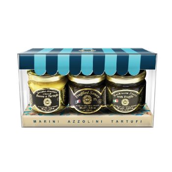 意大利 馬素尼松露套裝(3%松露醬, 5%松露醬, 白松露醬)