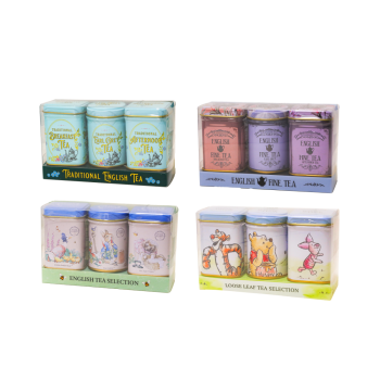 NEW ENGLISH TEA英式茶罐3件套裝系列  70克