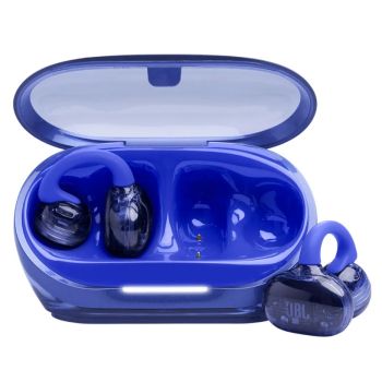 JBL 真無線開放式耳機(藍色) SOUNDGEARCLIPS/BLUE