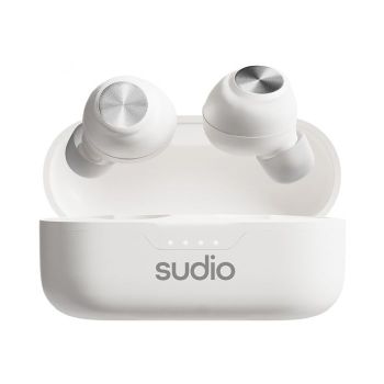 SUDIO 真無線藍牙耳機(白色) T3/WHITE