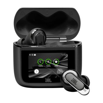 JBL 觸控螢幕真無線降噪耳機(鋼琴黑) TOURPRO3/BLACK