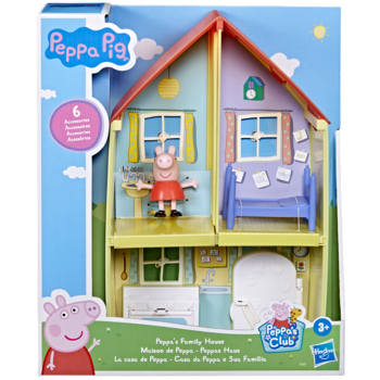 Peppa Pig 家庭房屋 + Peppa Pig 舞蹈派對
