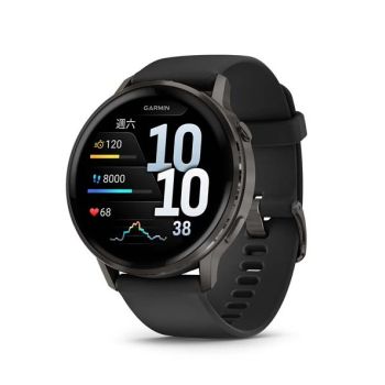 GARMIN GPS智能手錶(45mm)(舒適灰) VENU4/45/BK/0100301440