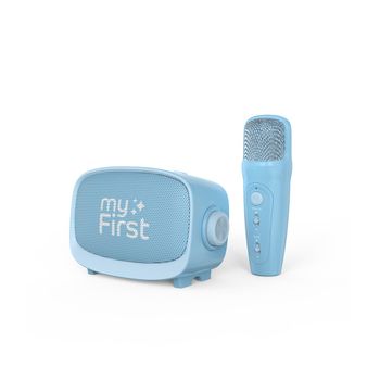 MYFIRST 便携式互动卡拉OK喇叭(蓝色) VOICE2/BLUE