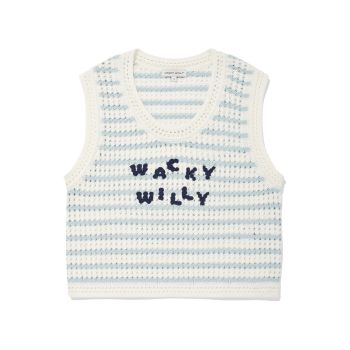 WACKY WILLY女士針織背心
