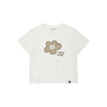 WACKY WILLY 女士格紋 LILY LOGO T恤