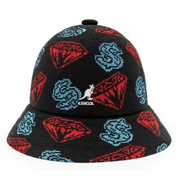 KANGOL X Billionaire Boy Club 聯乘款Diamonds and Dollars 印花休閒鐘形帽
