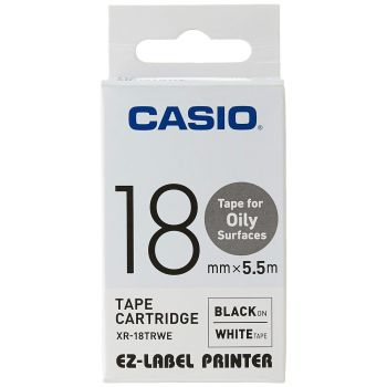 CASIO 標簽紙 XR18TRWE