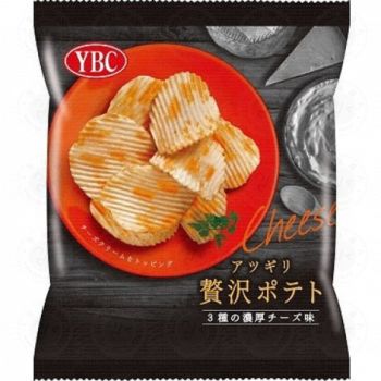 YBC YBC 3種芝士波浪薯片